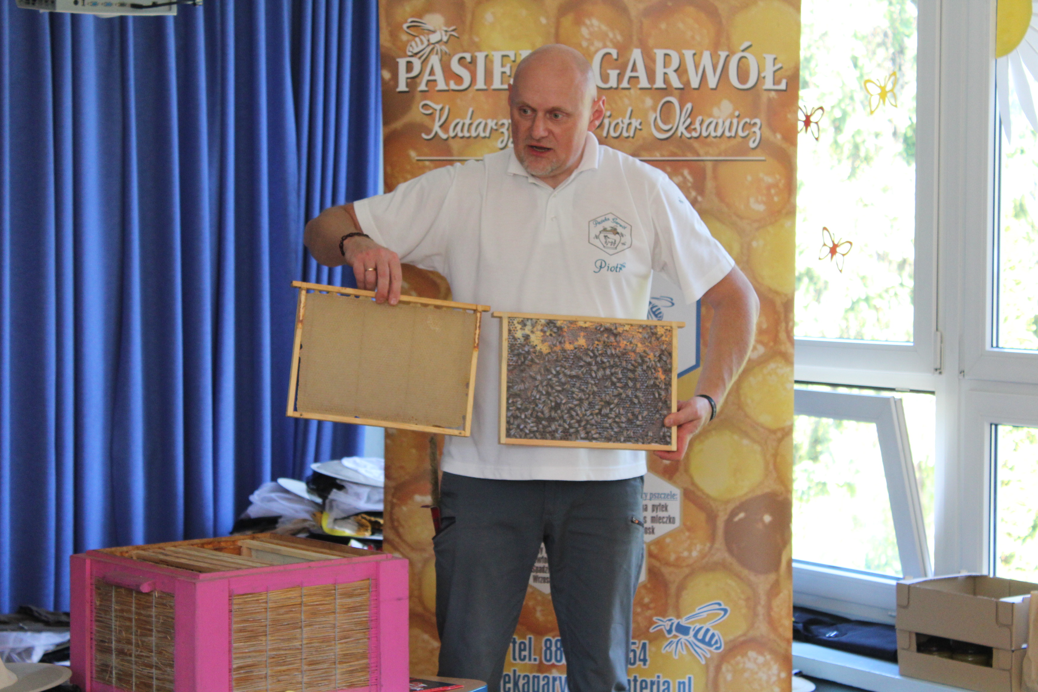 Spotkanie z pszczelarzem - z Pasieki Garwół