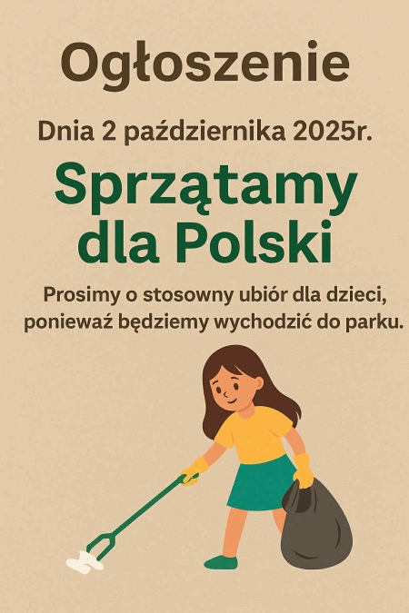Sprzątamy dla Polski