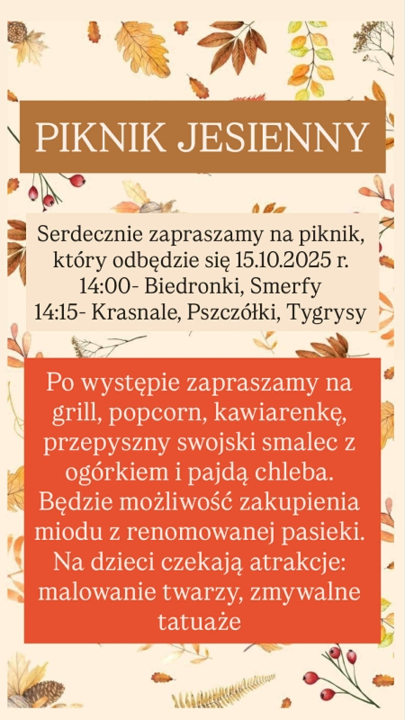 Piknik jesienny