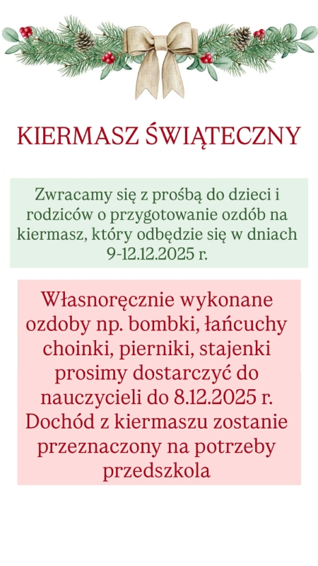 Kiermasz Świąteczny