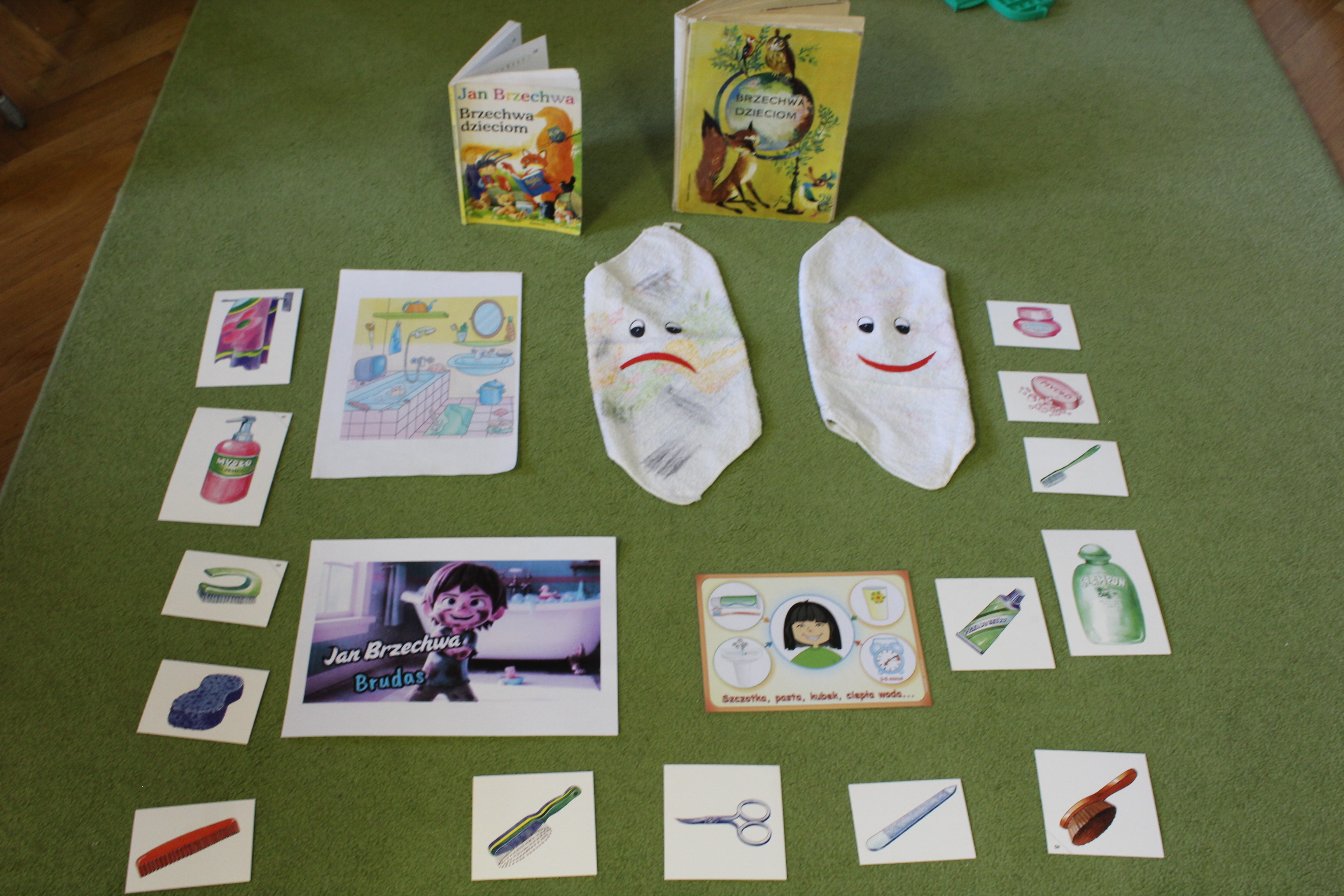 ''Z Brzechwą i Tuwimem przez przedszkolny rok'' - projekt edukacyjny - ''Brudas'...