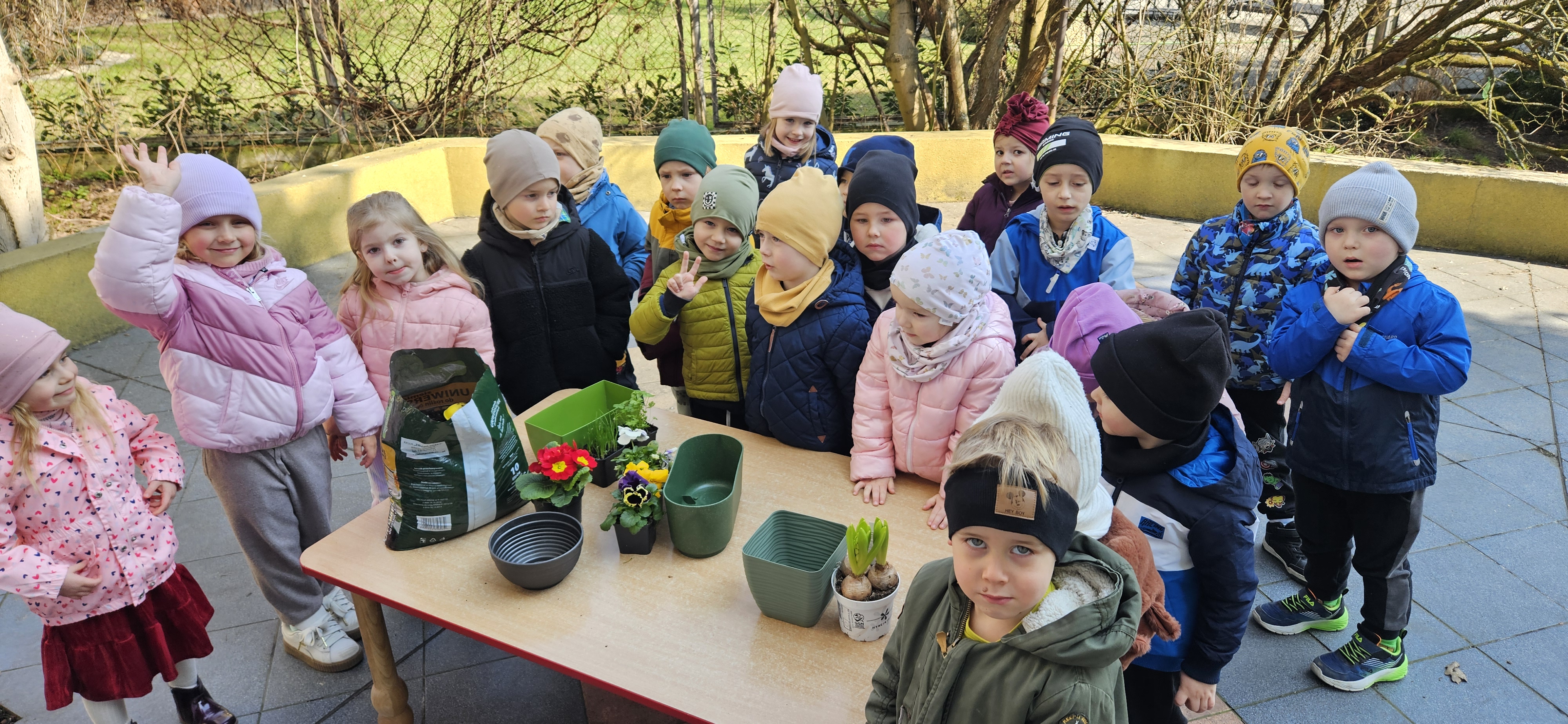 Wiosenny kącik przyrodniczy 