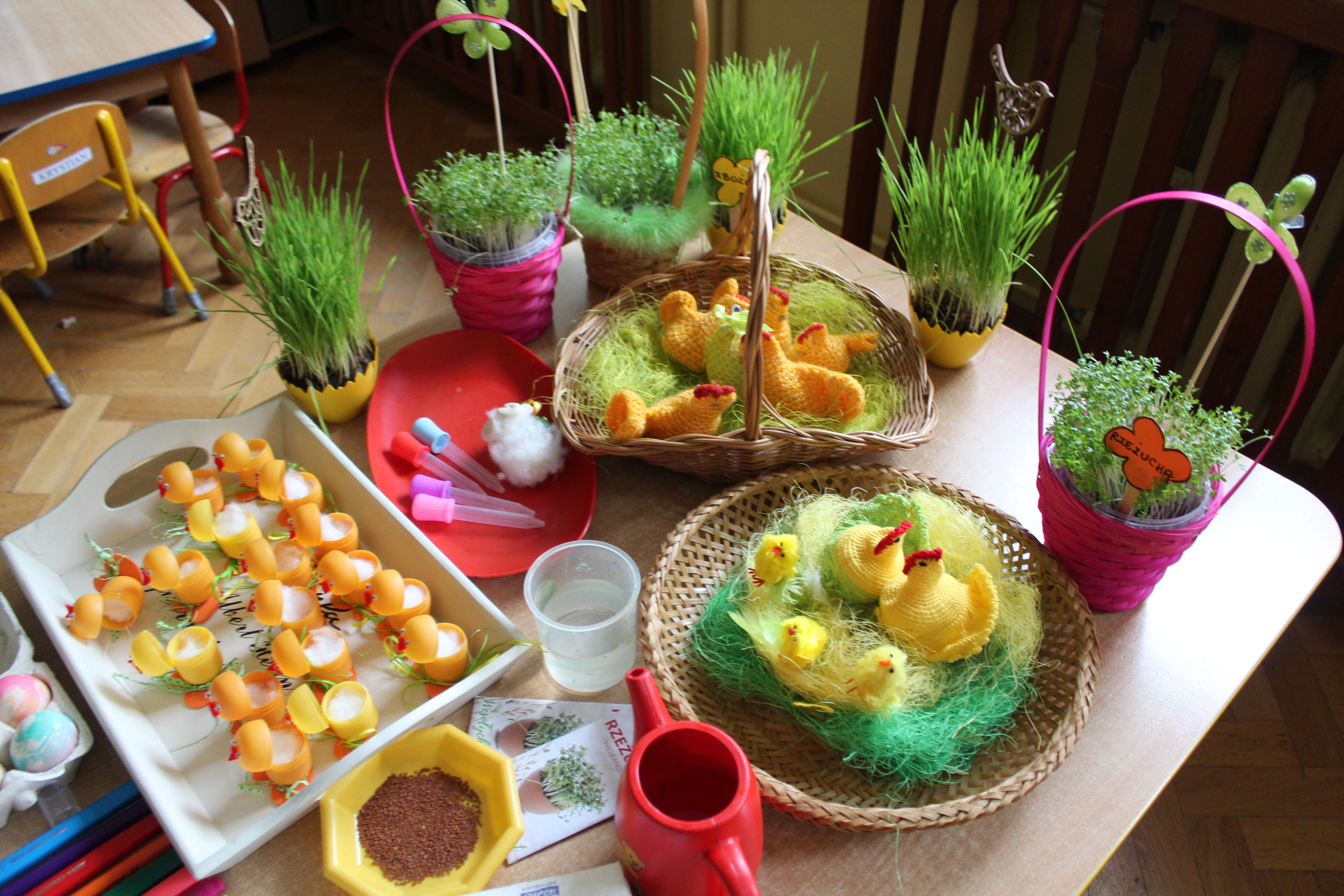 Malujemy pisanki i wysiewamy rzeżuchę