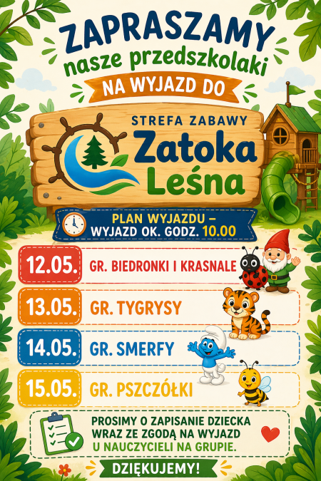 Wyjazd do Zatoki Leśnej