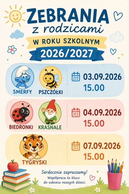 Zebrania z rodzicami
